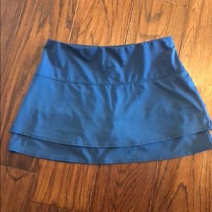 Lucky In Love Blue Tennis Skirt Size Small
